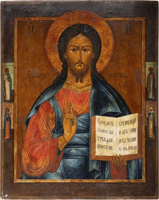 Bild MONUMENTALE IKONE MIT CHRISTUS PANTOKRATOR