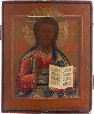 Bild IKONE MIT CHRISTUS PANTOKRATOR