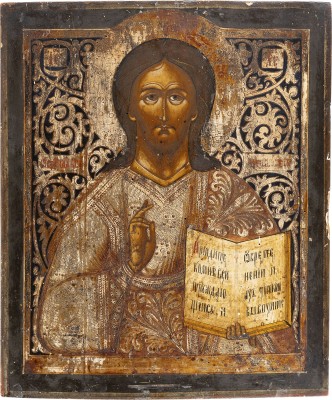 Bild GROSSE IKONE MIT CHRISTUS PANTOKRATOR