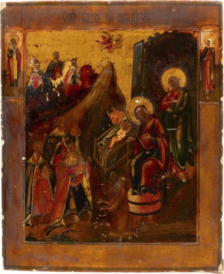Picture GROSSE IKONE MIT DER GEBURT CHRISTI