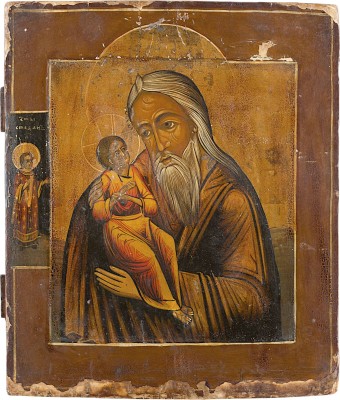 Picture IKONE MIT DEM HEILIGEN SIMEON, DEM GOTTESTRÄGER