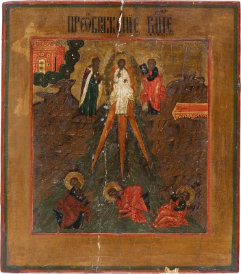 Picture GROSSE IKONE MIT DER VERKLÄRUNG CHRISTI AUF DEM BERG TABOR