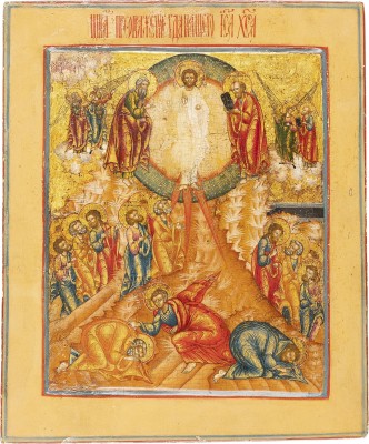 Picture FEINE IKONE MIT DER VERKLÄRUNG CHRISTI AUF DEM BERG TABOR