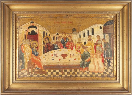 Picture MONUMENTALE IKONE MIT DER HOCHZEIT ZU KANAA