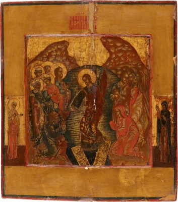 Bild HÖLLENFAHRT CHRISTI UND BEFREIUNG DER VORVÄTER AUS DEM HADES