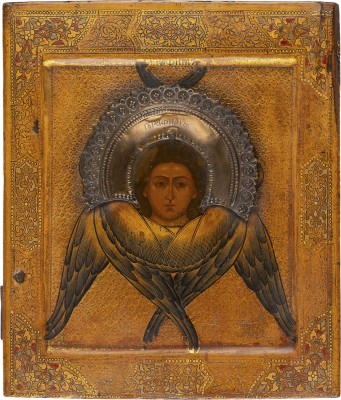 Bild SEHR SELTENE IKONE MIT SERAPH