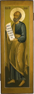 Picture MONUMENTALE IKONE MIT DEM PROPHETEN JONA AUS EINER KIRCHEN-IKONOSTASE