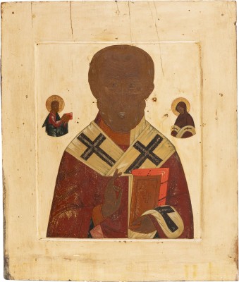 Picture IKONE MIT DEM HEILIGEN NIKOLAUS VON MYRA