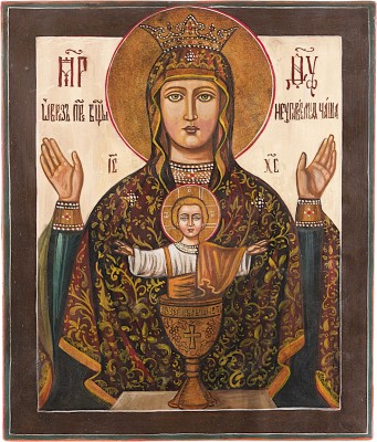 Picture IKONE MIT DER GOTTESMUTTER 'NIKAIASKAJA'