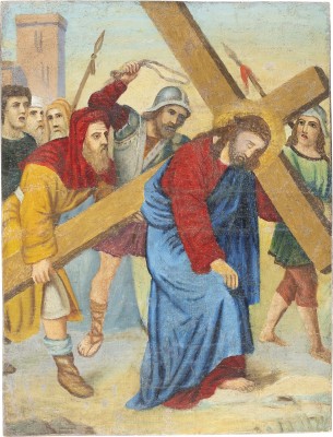 Picture IKONE MIT DER KREUZTRAGUNG JESU